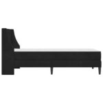 vidaXL Rám postele s matracom s matracmi Čierny 90 x 190 cm Zamat – Obrázok 7