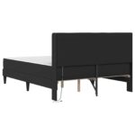 vidaXL Rám postele s matracom Čierna 120 x 190 cm Umelá koža – Obrázok 10