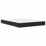 vidaXL Rám postele s matracom Čierna 120 x 190 cm Umelá koža – Obrázok 7