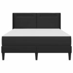 vidaXL Rám postele s matracom Čierna 120 x 190 cm Umelá koža – Obrázok 8