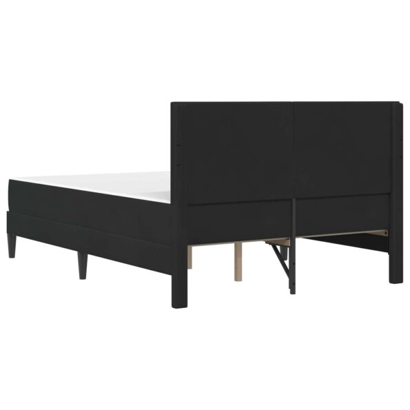 vidaXL Rám postele s matracom Čierny 120 x 200 cm Zamat – Obrázok 8