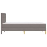 vidaXL Rám postele s matracom Sivohnedá 80 x 200 cm látka – Obrázok 7