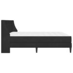 vidaXL Rám postele s matracom Čierny 180 x 200 cm Zamat – Obrázok 7