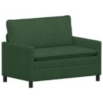 vidaXL Sada pohoviek 2 pcs Jungle Green Látka – Obrázok 4