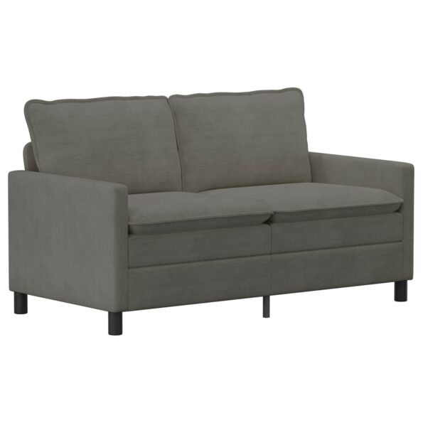 vidaXL Sada pohoviek 2 pcs Svetlosivá Látka – Obrázok 4