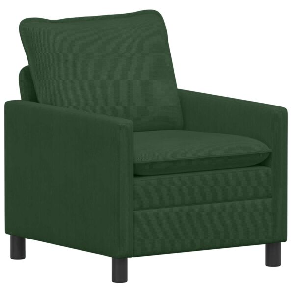 vidaXL Sada pohoviek 2 pcs Jungle Green Látka – Obrázok 3