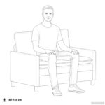 vidaXL Sada pohoviek 2 pcs Žltá Zamat – Obrázok 10