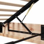 vidaXL Otomanový posteľný rám Prírodná 150 x 200 cm Masívna borovica – Obrázok 11