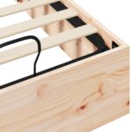 vidaXL Posteľový rám s úložným priestorom Prírodná 80 x 200 cm – Obrázok 10