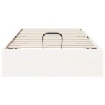 vidaXL Posteľový rám s úložným priestorom Biely 80 x 200 cm – Obrázok 7