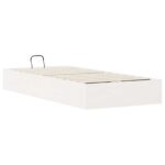vidaXL Posteľový rám s úložným priestorom Biely 80 x 200 cm – Obrázok 9