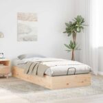 vidaXL Posteľový rám s úložným priestorom Prírodná 100 x 200 cm – Obrázok 4