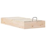 vidaXL Posteľový rám s úložným priestorom Prírodná 100 x 200 cm – Obrázok 6