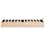 vidaXL Posteľový rám s úložným priestorom Prírodná 100 x 200 cm – Obrázok 8