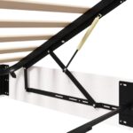 vidaXL Posteľový rám s úložným priestorom Biely 100 x 200 cm – Obrázok 11