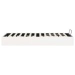 vidaXL Posteľový rám s úložným priestorom Biely 160 x 200 cm – Obrázok 7