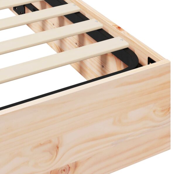 vidaXL Posteľový rám s úložným priestorom Prírodná 180 x 200 cm – Obrázok 8