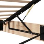 vidaXL Posteľový rám s úložným priestorom Prírodná 180 x 200 cm – Obrázok 9