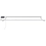 vidaXL Ručná vysúvacia markíza s LED Antracitová a biela 2,5 x 2 m – Obrázok 7