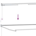 vidaXL Ručná vysúvacia markíza s LED Viacfarebný 2,5 x 2 m – Obrázok 11