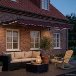 vidaXL Ručná vysúvacia markíza s LED 2,5 x 2 m 100% polyester a hliník – Obrázok 3