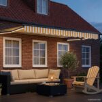 vidaXL Ručná vysúvacia markíza s LED 3,5 x 2 m 100% polyester a hliník – Obrázok 3