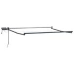 vidaXL Ručná vysúvacia markíza s LED 3,5 x 2,5 m – Obrázok 4