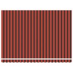 vidaXL Ručná skladacia markíza Oranžová, čierna a žltá 4,5 × 3 m – Obrázok 6