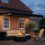 vidaXL Ručný rám markízy s LED Čierna a antracit 3 x 2,5 m – Obrázok 3