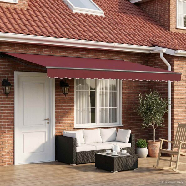 vidaXL Elektrická Retrakovateľná Markíza 4,5 × 3 m – Obrázok 3
