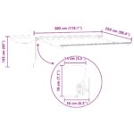vidaXL Elektrická Retrakovateľná Markíza 3 x 2,5 m – Obrázok 12