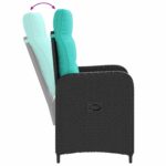 vidaXL Súprava stolíkov k pohovke s vankúšom s vankúšom 5 pcs – Obrázok 6