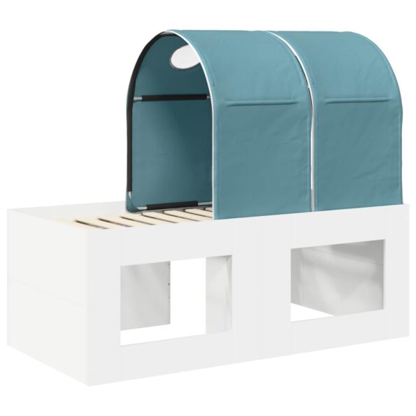 vidaXL Posteľ s Tunelom 4 pcs Artisian dub a svetlo modrá – Obrázok 8