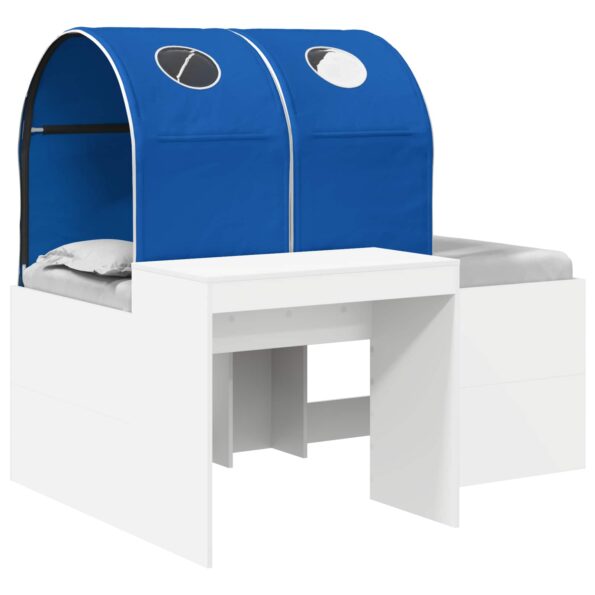 vidaXL Posteľ s Tunelom 4 pcs Artisian dub a modrá Kompozitné drevo – Obrázok 2