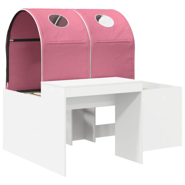 vidaXL Posteľ s Tunelom 4 pcs Artisian dub a ružová Kompozitné drevo – Obrázok 3