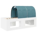 vidaXL Posteľ s Tunelom 4 pcs Biela a svetlomodrá Kompozitné drevo – Obrázok 8