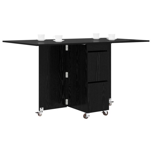 vidaXL Jedálenský stôl 2 pcs 140 x 80 x 77 cm Kompozitné drevo – Obrázok 3