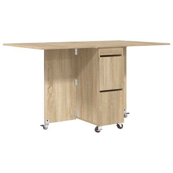 vidaXL Jedálenský stôl 2 pcs 140 x 80 x 77 cm Kompozitné drevo – Obrázok 2