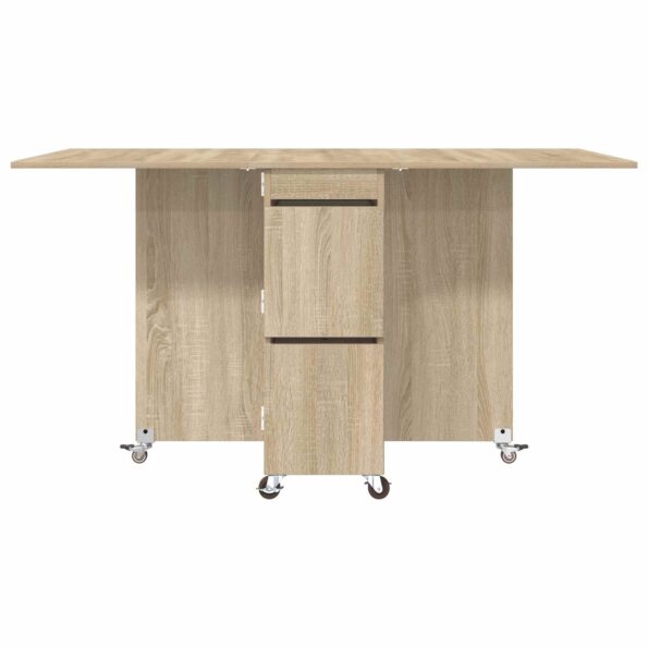 vidaXL Jedálenský stôl 2 pcs 140 x 80 x 77 cm Kompozitné drevo – Obrázok 6