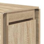 vidaXL Jedálenský stôl 2 pcs 140 x 80 x 77 cm Kompozitné drevo – Obrázok 9