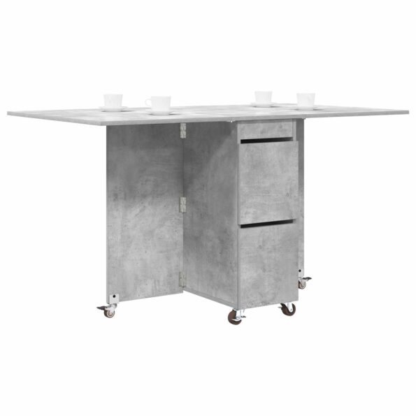 vidaXL Jedálenský stôl 2 pcs 140 x 80 x 77 cm Kompozitné drevo – Obrázok 3