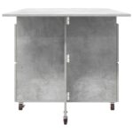 vidaXL Jedálenský stôl 2 pcs 140 x 80 x 77 cm Kompozitné drevo – Obrázok 7