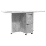vidaXL Jedálenský stôl 2 pcs 140 x 80 x 77 cm Kompozitné drevo – Obrázok 8