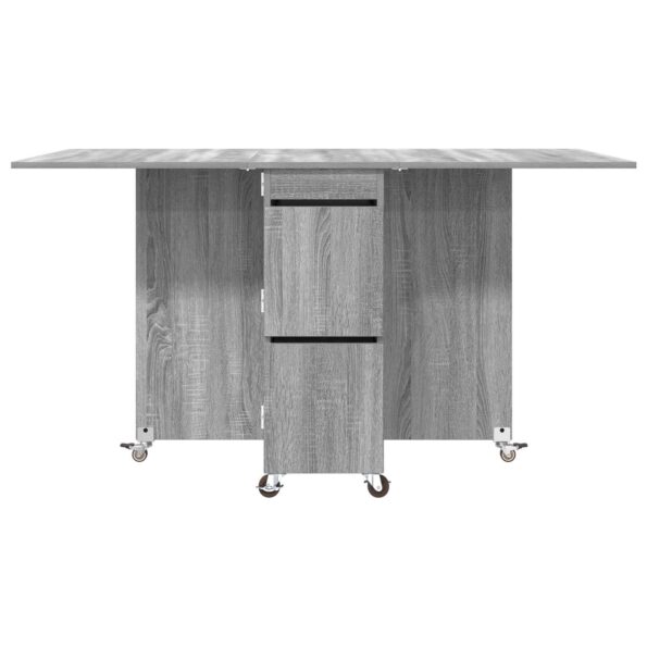 vidaXL Jedálenský stôl 2 pcs 140 x 80 x 77 cm Kompozitné drevo – Obrázok 6