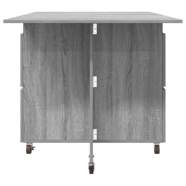 vidaXL Jedálenský stôl 2 pcs 140 x 80 x 77 cm Kompozitné drevo – Obrázok 7