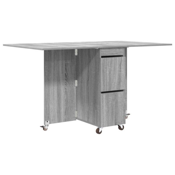 vidaXL Jedálenský stôl 2 pcs 140 x 80 x 77 cm Kompozitné drevo – Obrázok 8