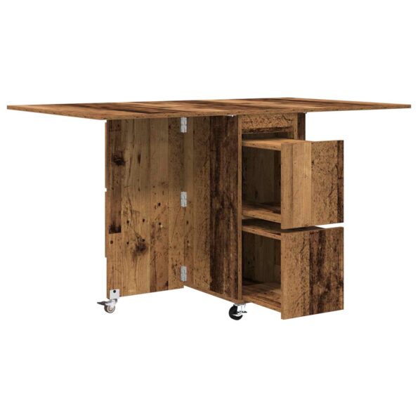 vidaXL Jedálenský stôl 2 pcs 140 x 80 x 77 cm Kompozitné drevo – Obrázok 5
