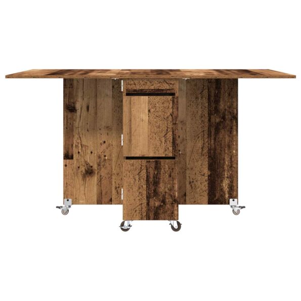 vidaXL Jedálenský stôl 2 pcs 140 x 80 x 77 cm Kompozitné drevo – Obrázok 6