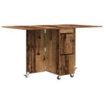 vidaXL Jedálenský stôl 2 pcs 140 x 80 x 77 cm Kompozitné drevo – Obrázok 8