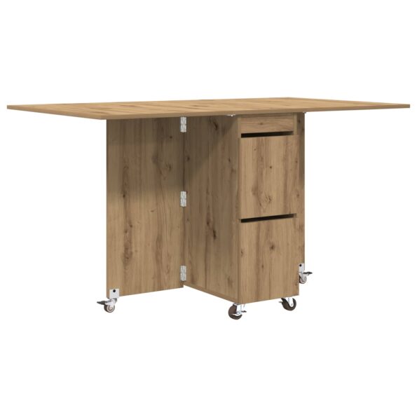vidaXL Jedálenský stôl 2 pcs 140 x 80 x 77 cm Kompozitné drevo – Obrázok 2